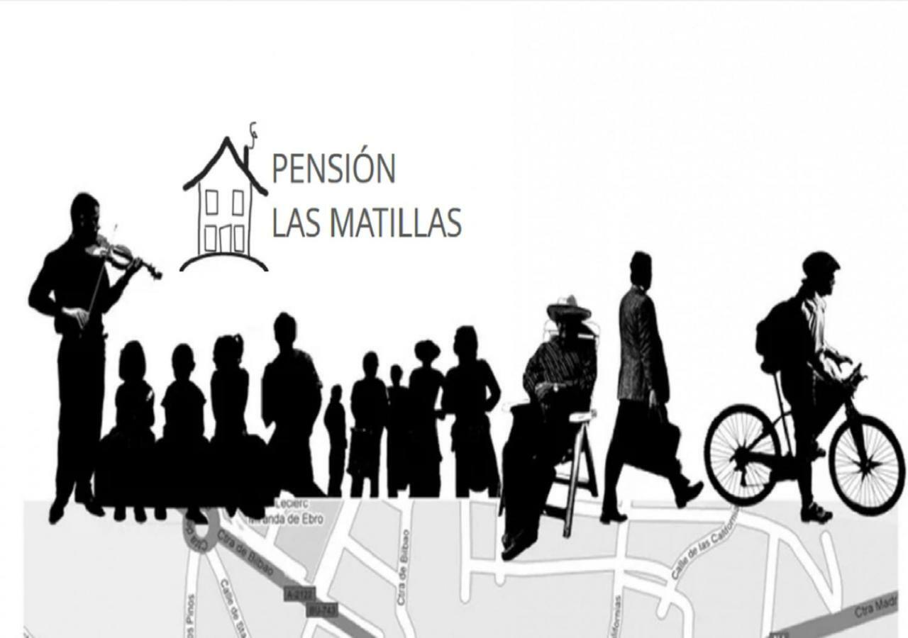 Pension Las Matillas Миранда де Эбро Экстерьер фото